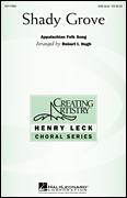 Shady Grove SSAB choral sheet music cover